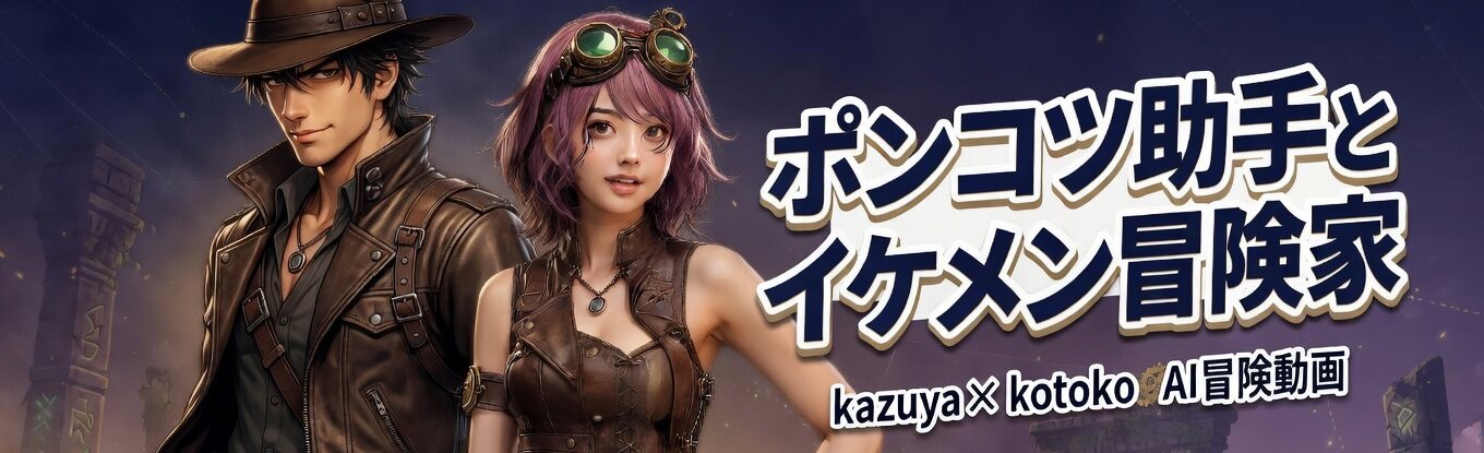 ポンコツ助手とイケメン冒険家