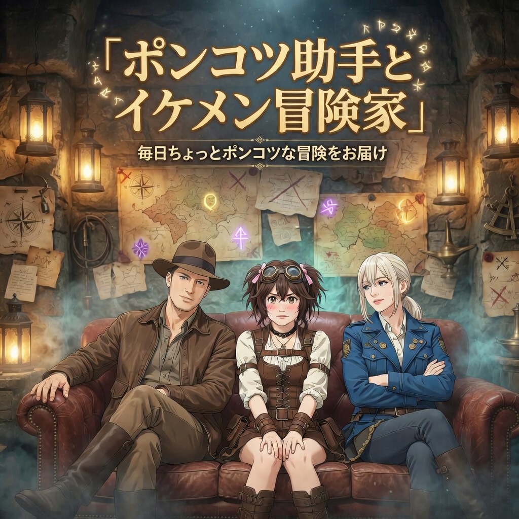 ポンコツ助手とイケメン冒険家